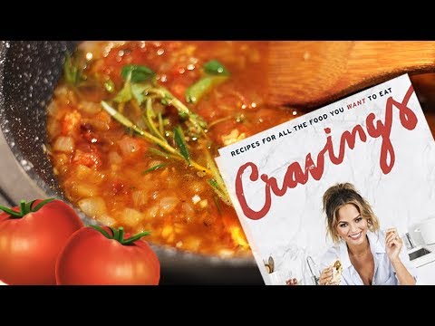I Made Chrissy Teigen S Roasted Tomato Soup Youtube