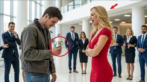 „Ich brauche nur 5 Euro, Sir“ – Der Reiche verspottete ihn… bis der Geldautomat die Wahrheit zeigte