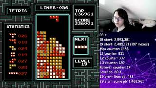 Best pace ever (again) - NES Tetris