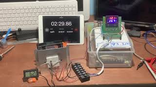 ทดสอบ TEC1-12705 Thermoelectric Peltier (แผ่นร้อน-เย็น)