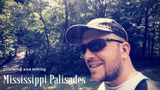 Climbing at Mississippi Palisades State Park - Savanna, IL - POV and Drone Footage