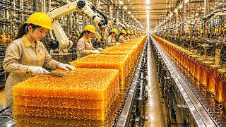 How It's Made: Full Process Inside a High-Tech Honey Processing Factory