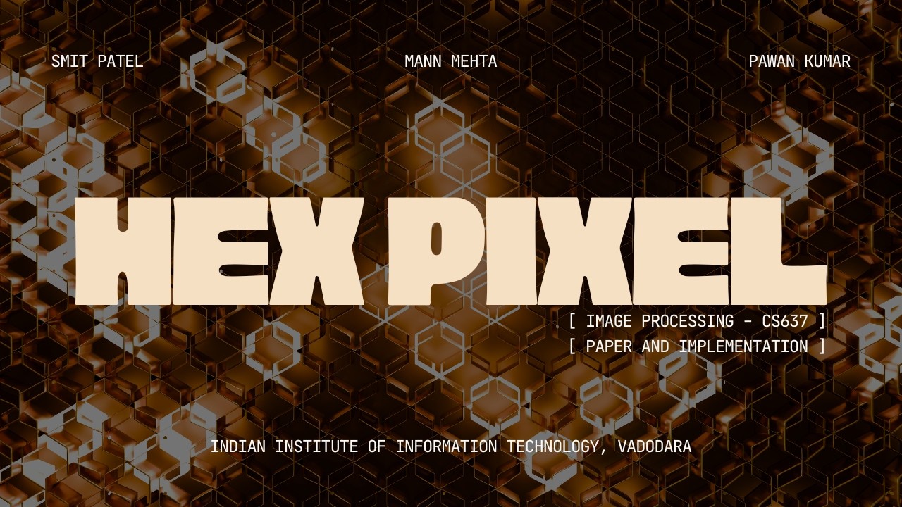 Phase - 2 Hexagonal Image Processing - YouTube