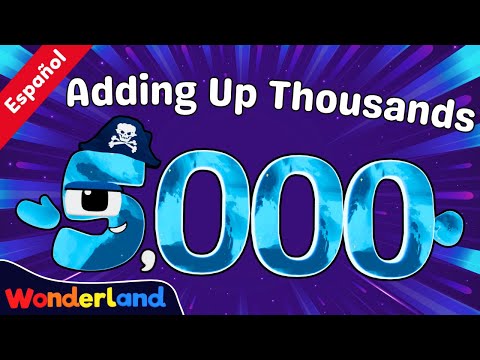Wonderland: Diversión con Miles | Sumar Miles | Aprender a Contar | NÚMEROS GRANDES