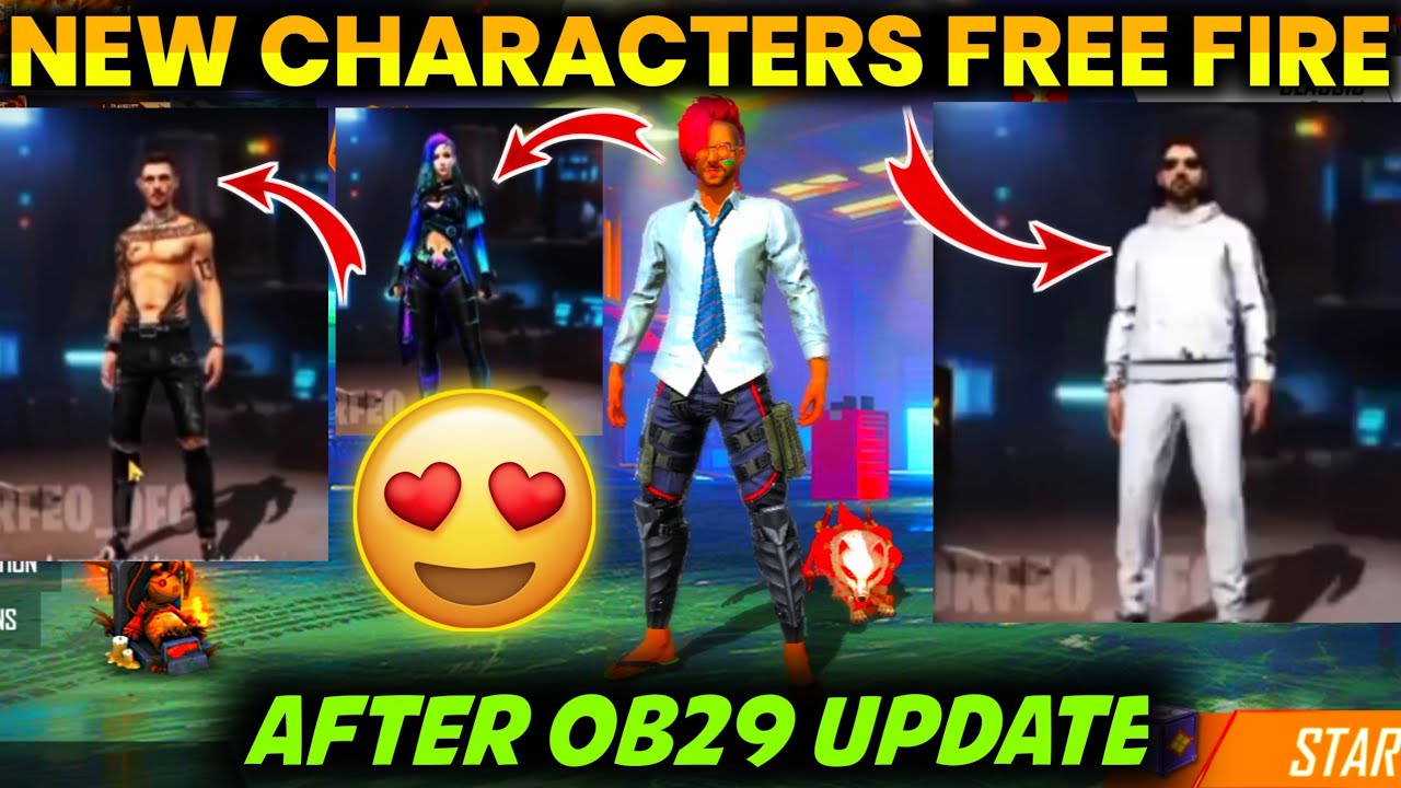 Ob29 New Character Free Fire | Free Fire New Character After Update | FF New Character Ob29