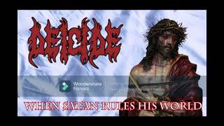 Deicide - When Satan Rules His World Guitar Backing Track With Vocals