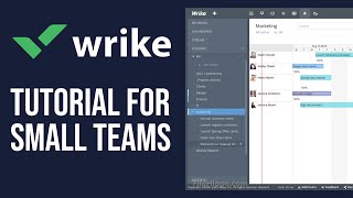 Wrike Tutorial For Beginners | Free Project Management Software For Small Teams