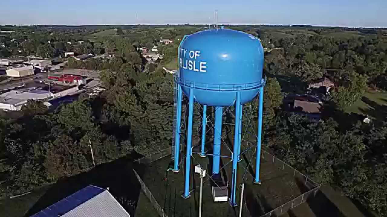 City of Carlisle Water Tower Pan (Carlisle, KY Nicholas County) YouTube