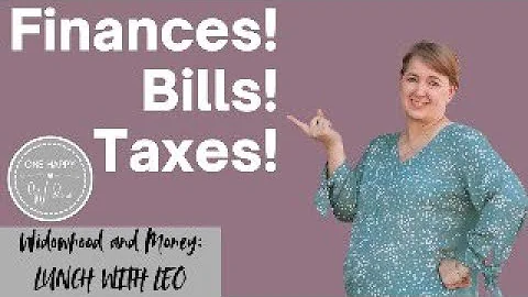 Widowhood and Finances: LUNCH WITH LEO // One Happy Widow