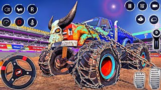 Monster Truck Derby Stunt Race Game - Monster Truck Racing - GT Mega Ramp Racing - Android Gameplay screenshot 5