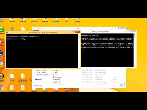 Intégrer php en ligne de commande cmd et utilisé port souhaité