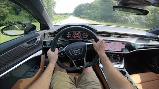 2022 Audi RS6 Avant: POV Drive, Impressions and ASMR