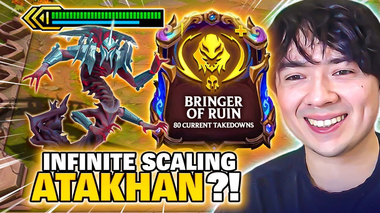 I Had The Perfect Spot For This INFINITE SCALING Noxus Augment... Atakhan Was INSANE!