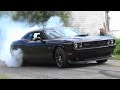 Dodge Challenger Doing A Burnout