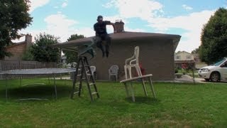 Trampoline Table Slamfest