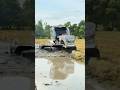 Power of Modified Harvester in Mud 🚜. *This Machine Doesn’t Stop in Mud#satisfying#harvester