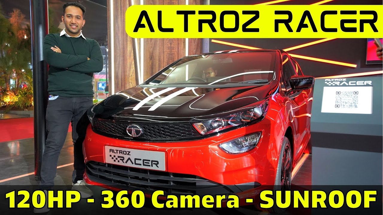 2023 Tata Altroz Racer 120BHP Hatchback 6 Airbags Sunroof 360 Camera Ventilated Seats