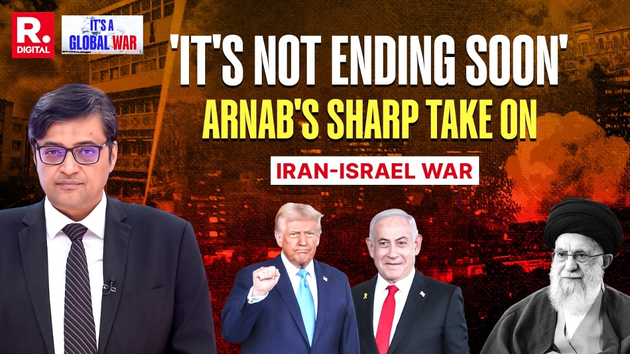 Arnab Explains Why US-Iran War 'Might Not End Soon' as Middle East Is on the Edge I Strait of Hormuz