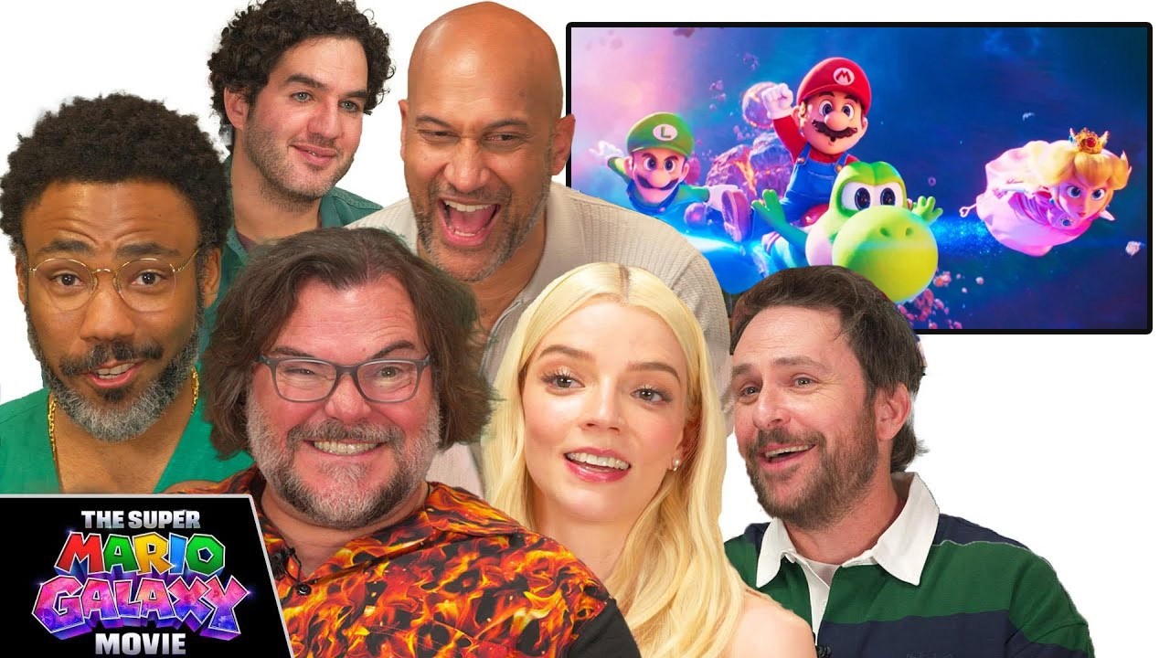 "Super Mario Galaxy" Cast Finds Out Which Mario Characters They Really Are