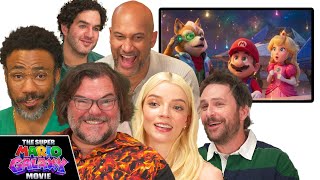 "Super Mario Galaxy" Cast Finds Out Which Mario Characters They Really Are Net Worth