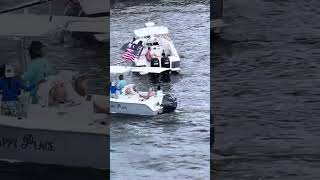 Anchor Malfunction: Captain Takes Plunge #fortlauderdale #boatlife #subscribenow