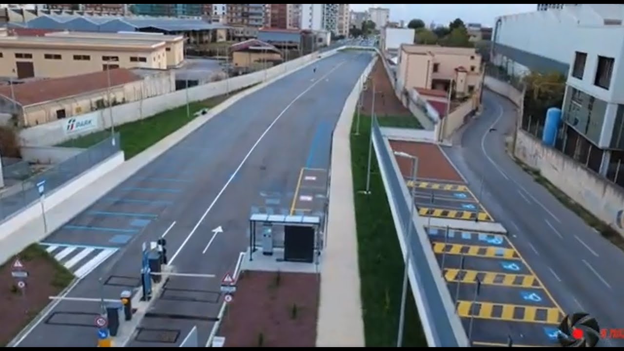 STAZIONE PALERMO SAN LORENZO, IL PARCHEGGIO DESERTO (A PAGAMENTO)