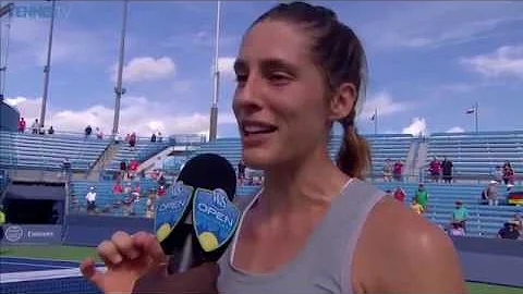 Andrea Petkovic and Adam Levine