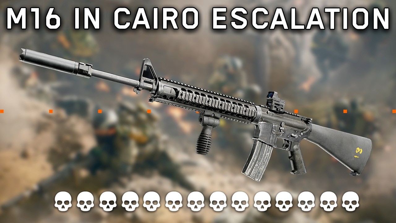 BF6 M16A4 in Cairo Escalation - Battlefield 6 Gameplay...