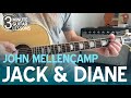 Learn Jack &amp; Diane in 3 Minutes! Beginner Guitar Lesson (John Mellencamp)