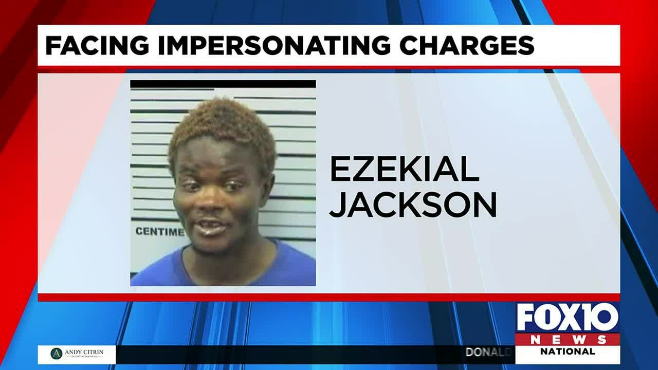 Mobile man charged with impersonating officer - YouTube