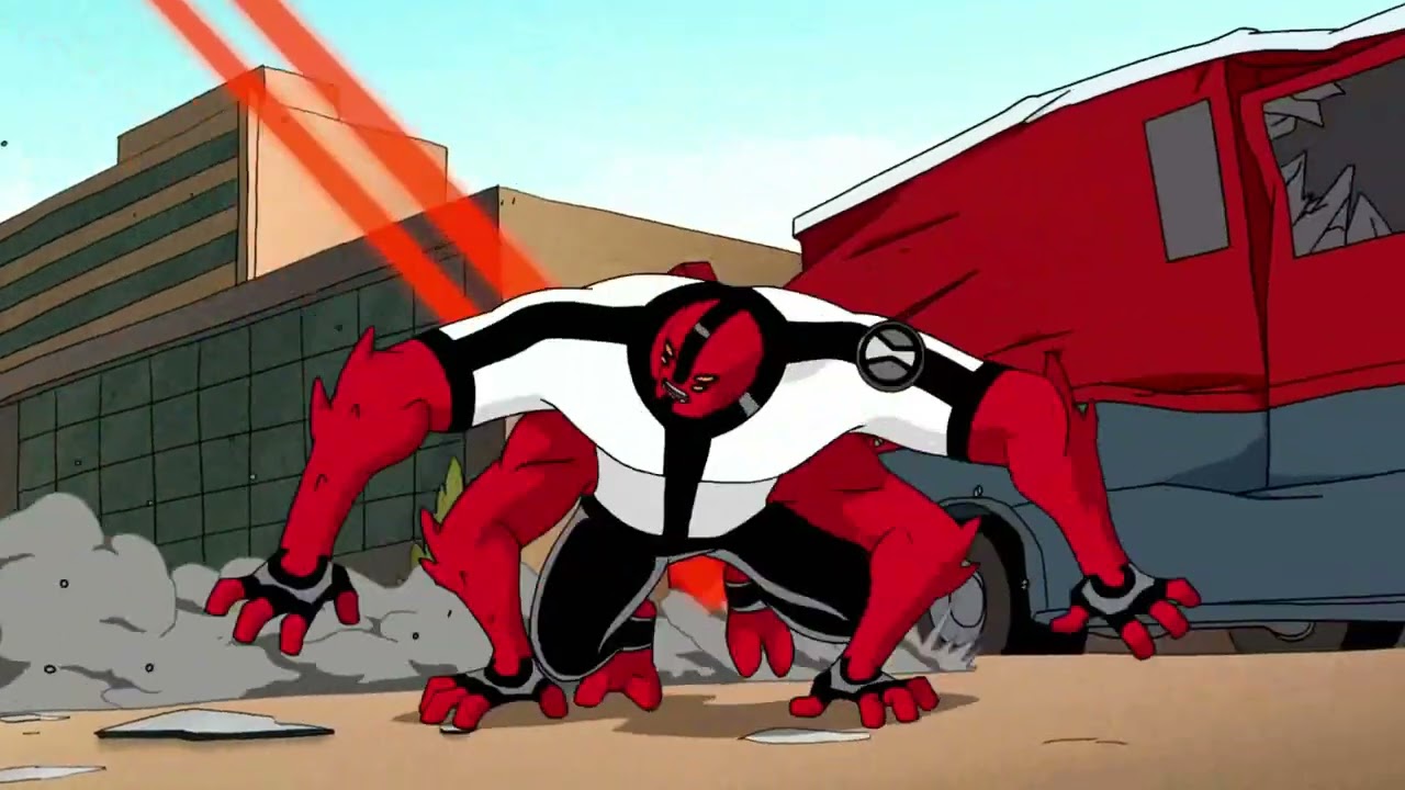 FourArms vs Rojo , Ben 10 Episode 6