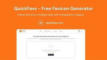 QuickFavs - A Free Favicon Generator | IT Tools