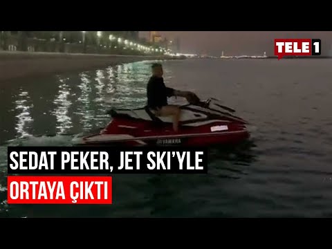 Sedat Peker Jet Ski ile video paylaştı