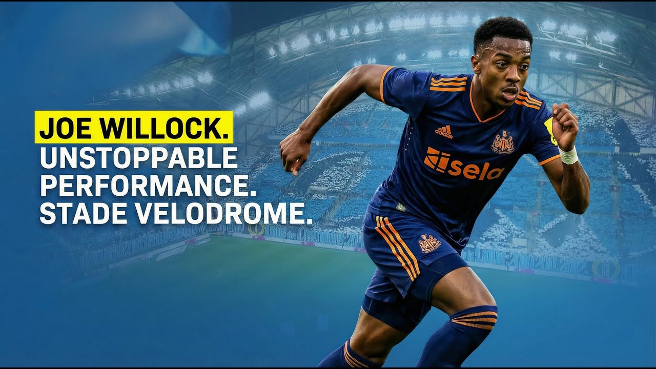 Joe Willock vs Marseille – Unstoppable Under the Lights