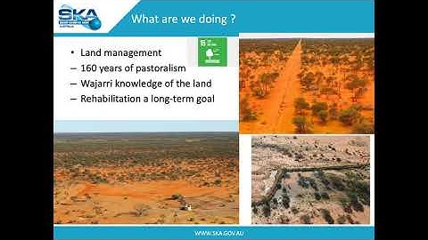 SKA: The Australian perspective & relationships with local communities (Science Digital @ UNGA 75)