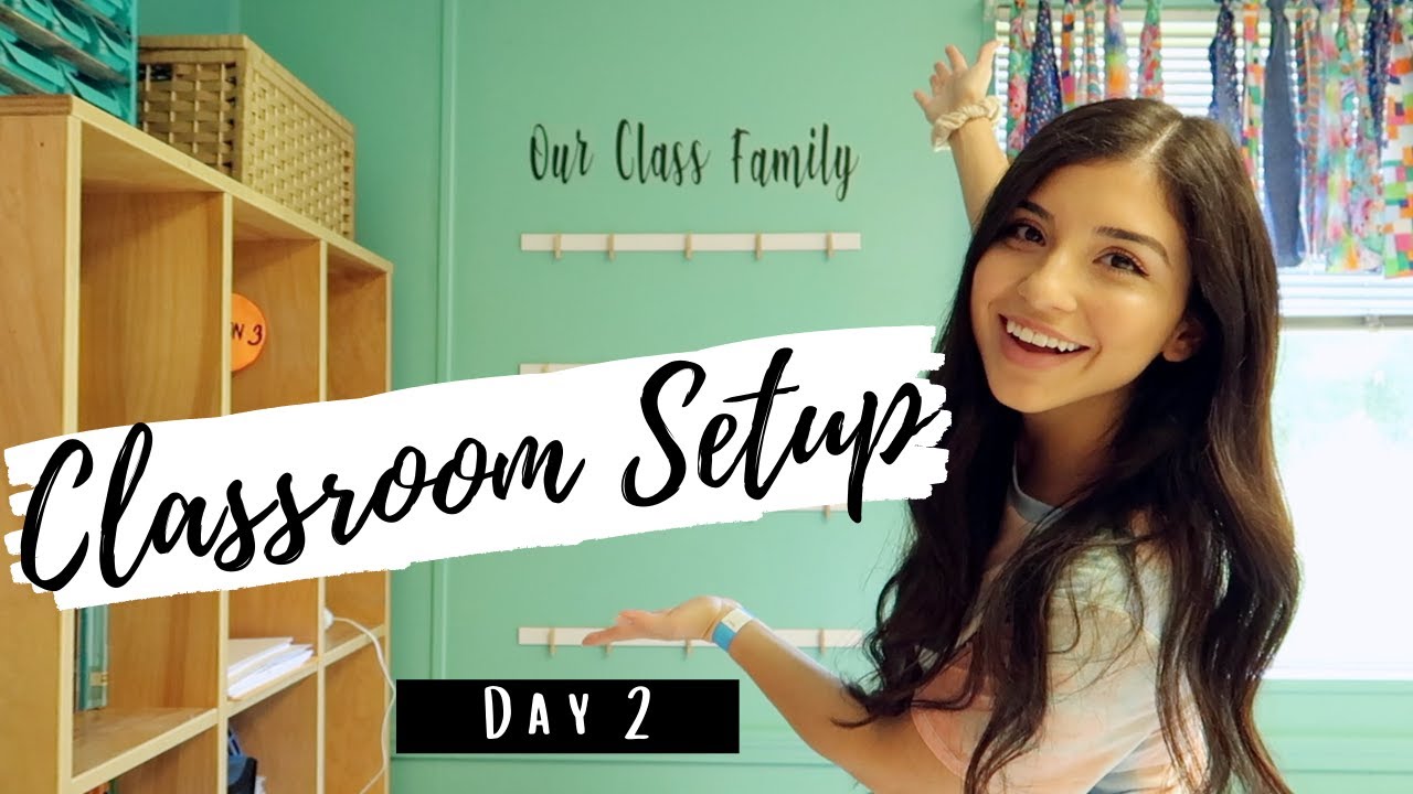 CLASSROOM SETUP DAY 2 | 2020-2021 | UPDATE On Returning To School - YouTube
