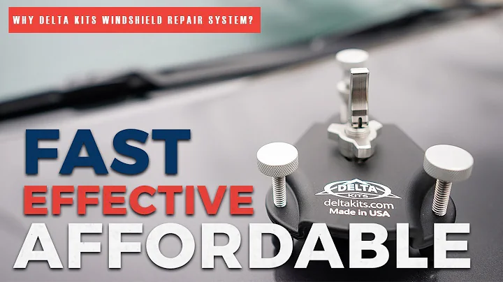 Professional Windshield Repair Kit - See Repair In Under 5 Minutes