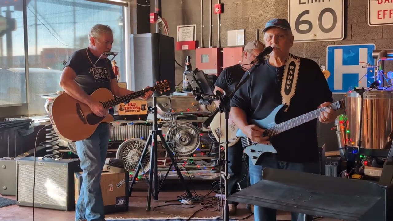 Randy Pietro w Dave McNeir,Mel Rider,Jim Rennier n Andy Brown- Old Tascosa Brewing Co Jam 2-22-26