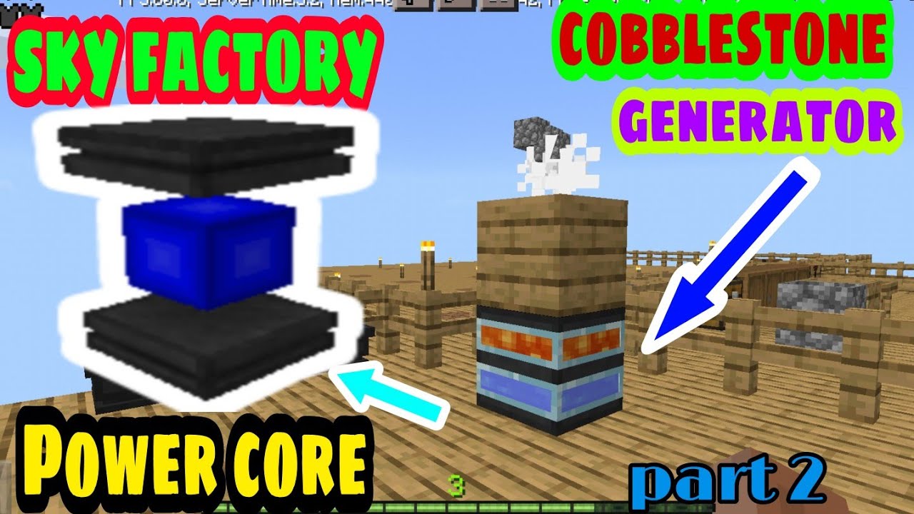 Sky factory : let's make cobblestone generator | हिन्दी | part 2 ...