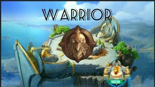 nama nama tier pangkat / rank - warrior mobile legends lucu