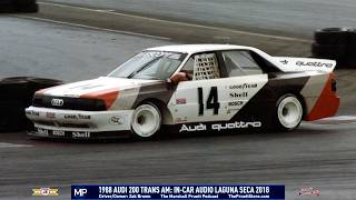 Audi 200 Trans Am champ 5 cylinder turbo engine sounds with Zak Brown  #automobile #racing #quattro