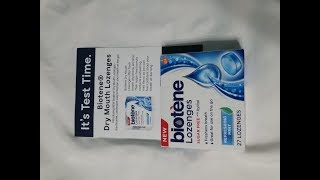 Biotene lozenges