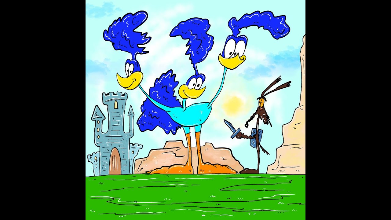 Wile E Coyote and the Road Runner, The Dream, Digital art, Procreate, Artisticus 2025