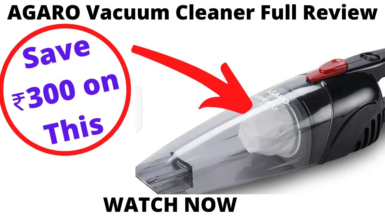 AGARO Regal 800 Watts Handheld Vacuum 