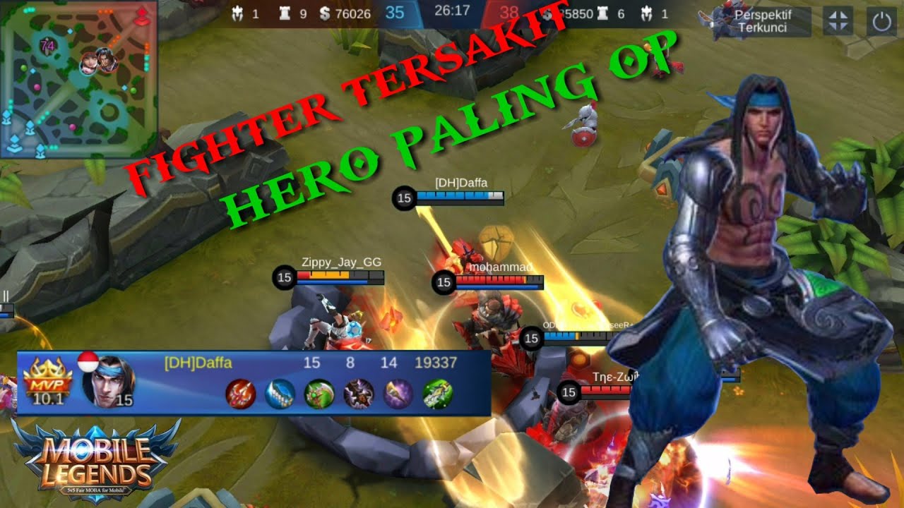 Hero tersakit-MOBILE LEGEND INDONESIA - YouTube