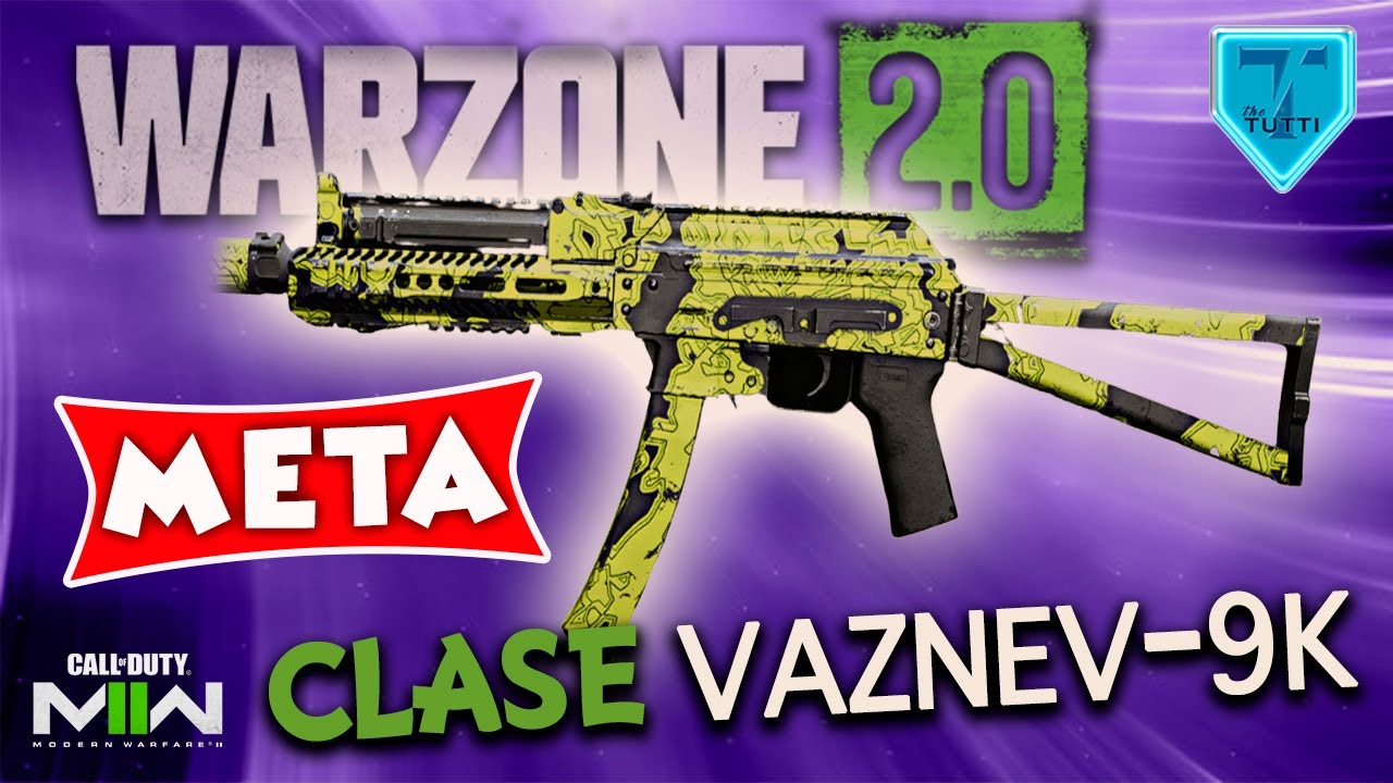 VAZNEV-9K, el nuevo top en COD Warzone 2 - TheTutti Gamer - YouTube