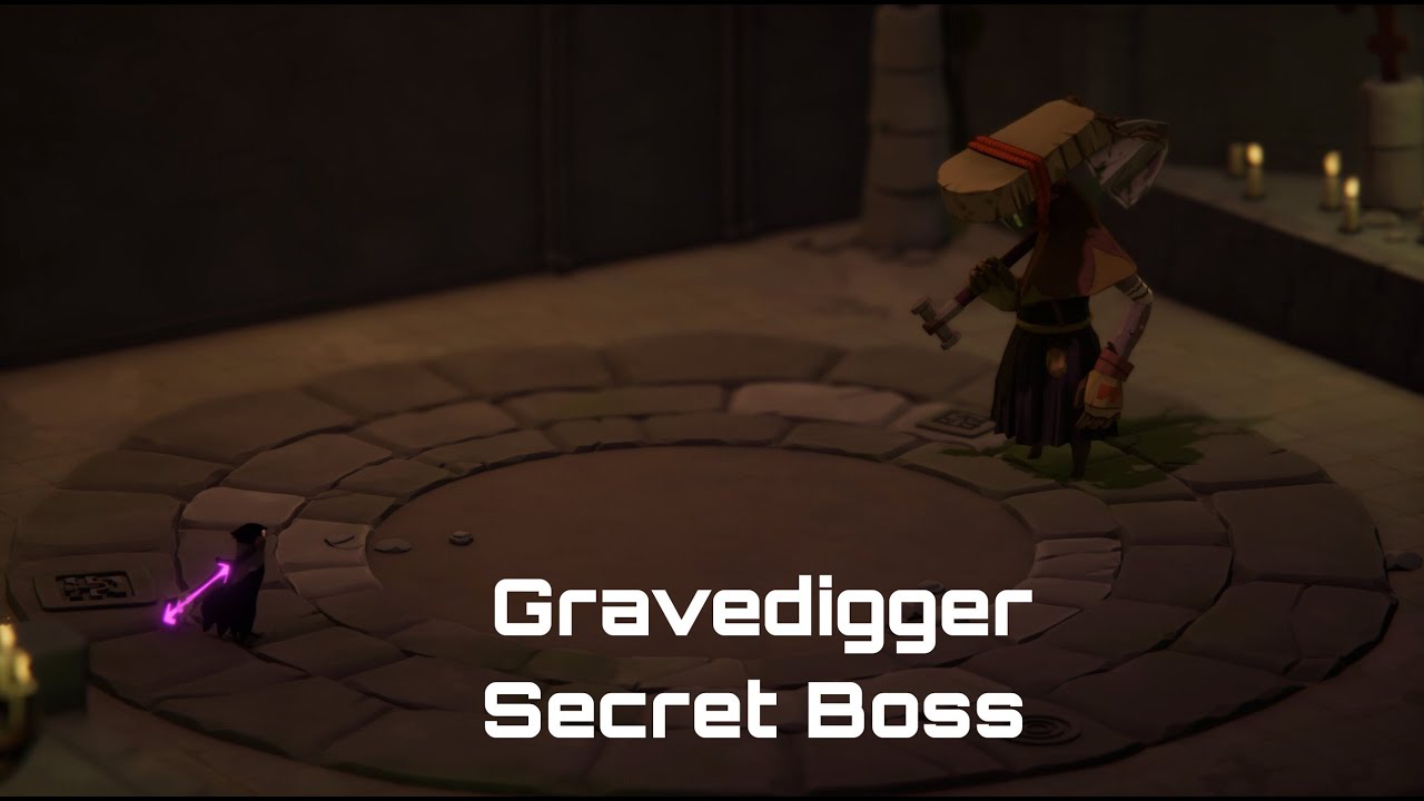 Death's Door Gravedigger Boss Fight (Secret Boss) YouTube