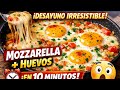 ¡Desayuno en 10 Minutos! La Receta con Huevos y Queso que Enloquece a Mi Familia