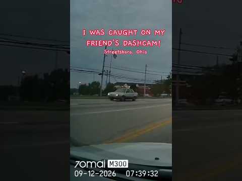 #myfriend #caught #me #dashcam #streetsboro #ohio