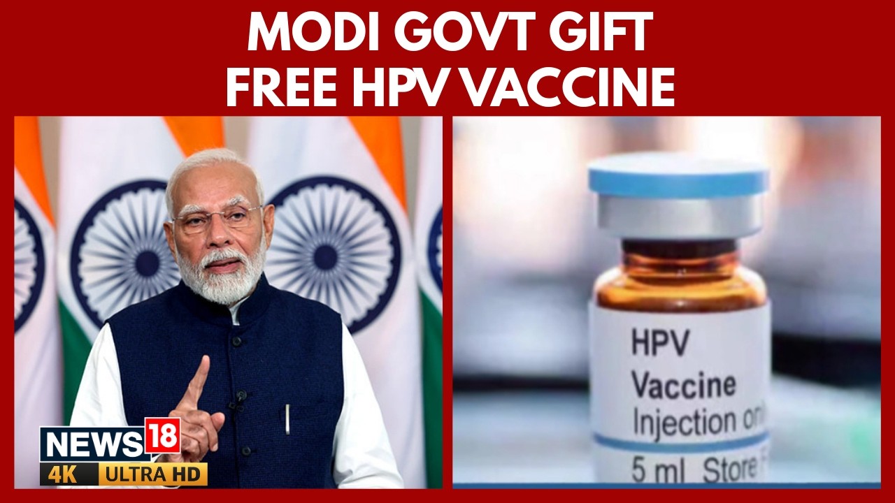 Huge Health Update: India Launches Free HPV Vaccination Program — Modi Government’s Bold Move | N18V